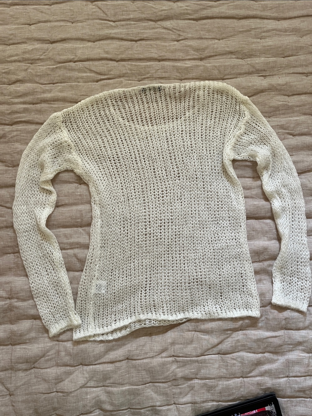 Brandy Melville Open-Knit Scoop Neck Sweater - Picture 6 of 6